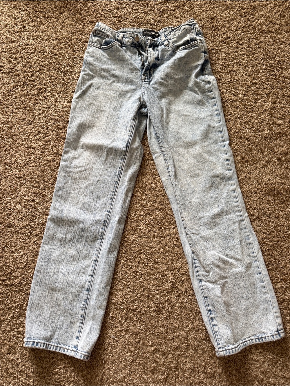 Fashion Nova Light Blue Straight Leg Jeans